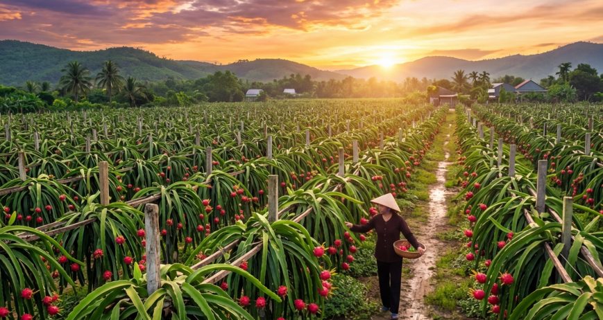 Thanh Long Đồng Tháp & Lâm Đồng – Trái Cây Xuất Khẩu Hàng Đầu Việt Nam